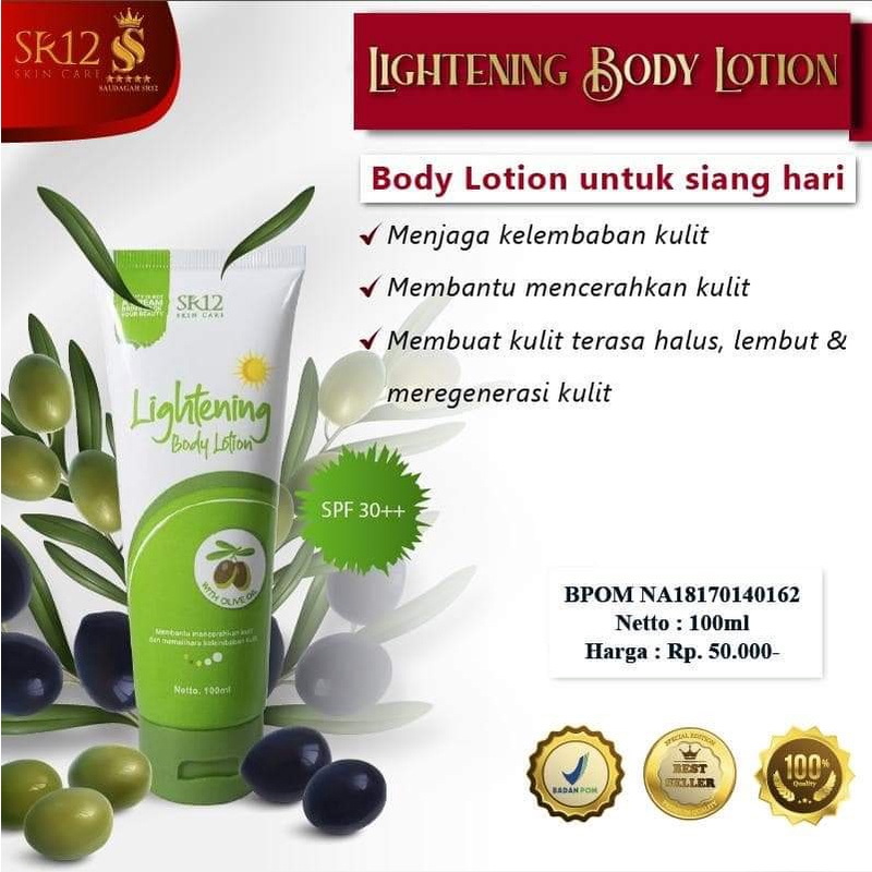 Lightening Body lotion