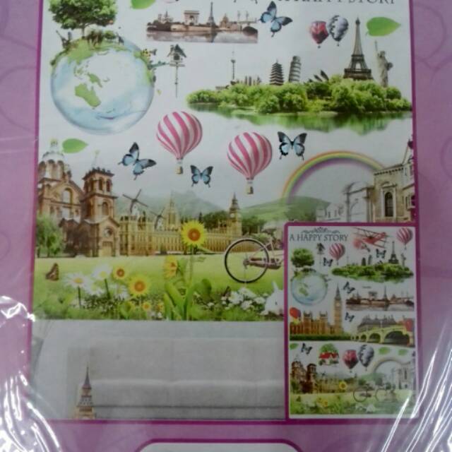 Wall sticker ( stiker dinding )