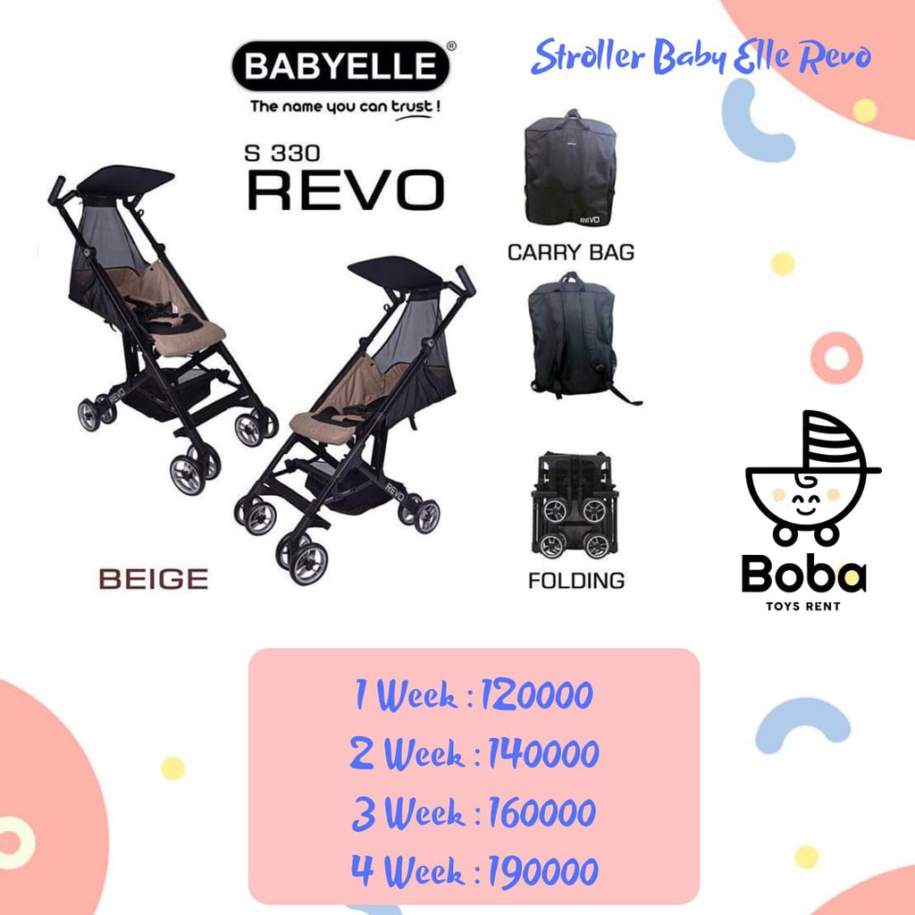 Stroller Revo (TIDAK DIJUAL)
