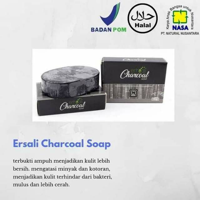 Ersali charcoal soop