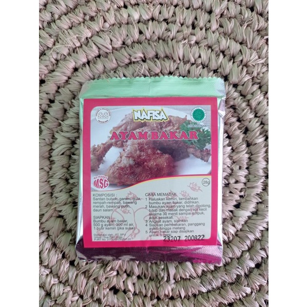 Bumbu nafisa ayam bakar
