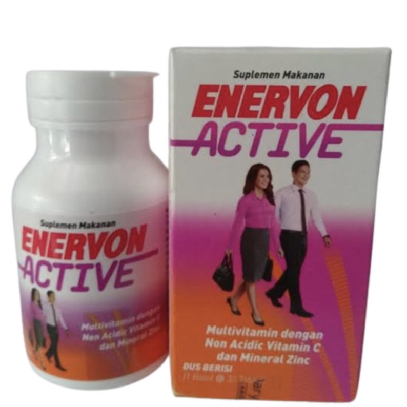 Enervon C Active Botol Isi 30 Tablet