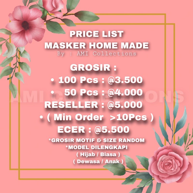 Masker Murah Jogja