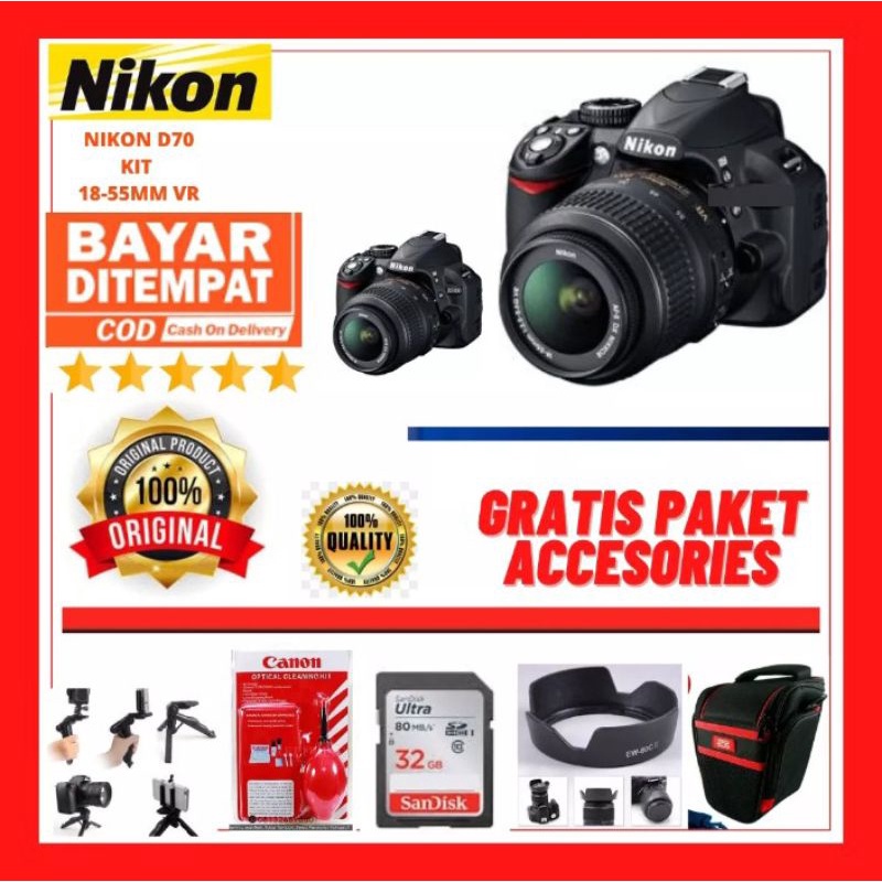 NIKON D70 KIT 18-55MM
