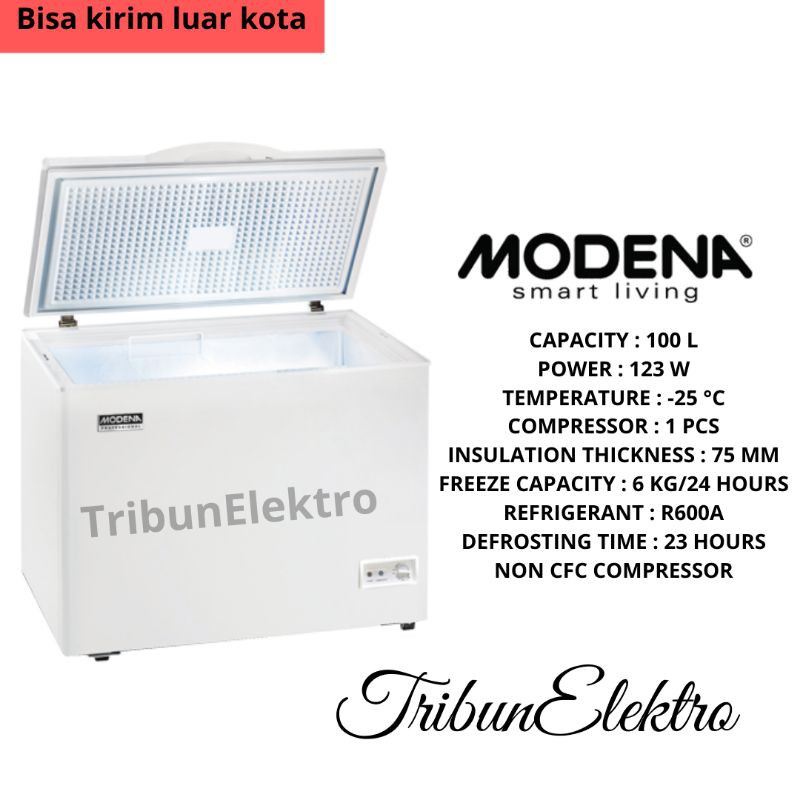 Frezer Modena 100 Liter MD 10W