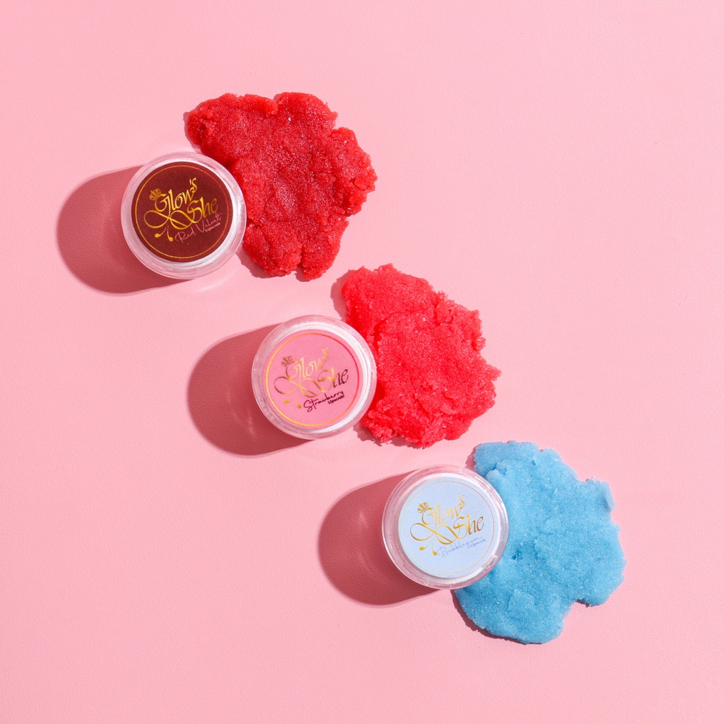 GLOW’S SHE LIPSCRUB PAKET BUNDLE