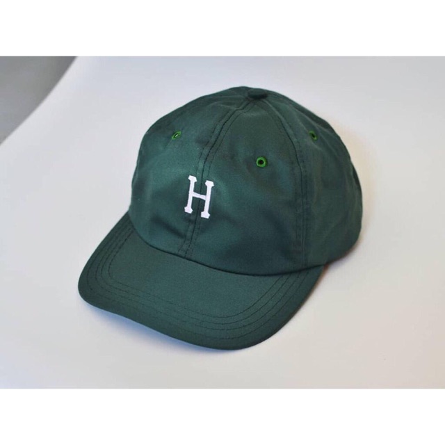 Topi baseball cap H small logo simple deep green