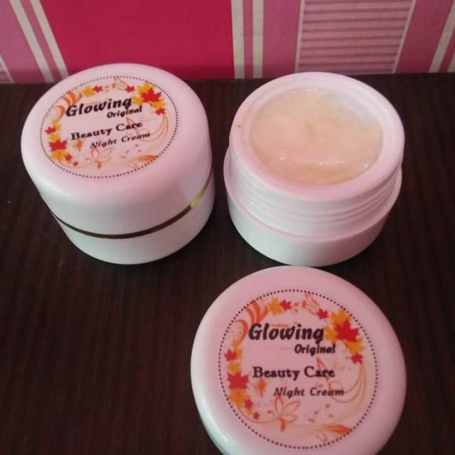 Cream glowing malam ecer