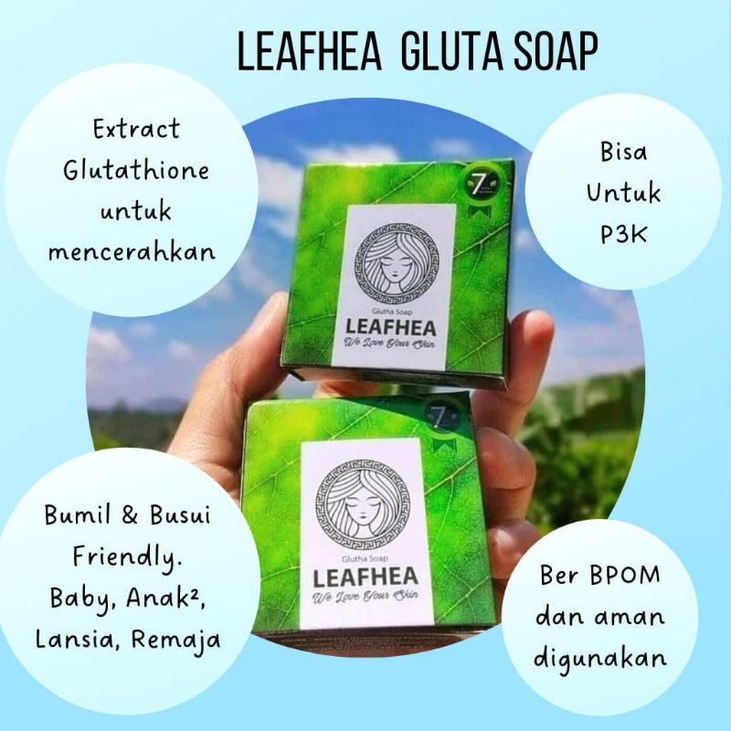 Leafhea glutha soap