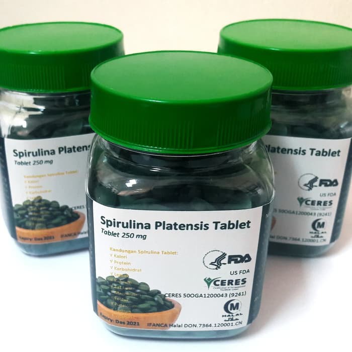DISKON - Spirulina Tablet, Spirulina Organic Tablet