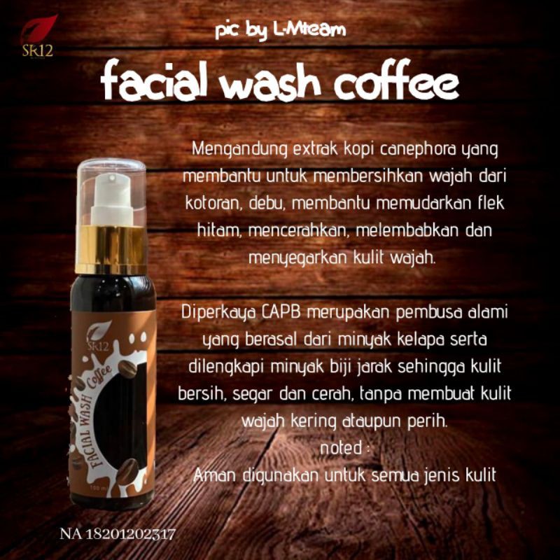 FACIAL WASH COFFEE SR12