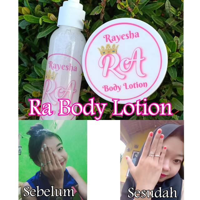RA body lotion
