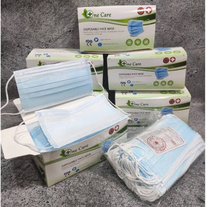 Masker onecare 3ply