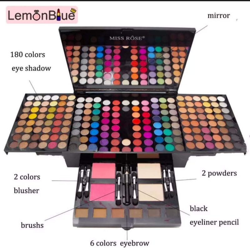 makeup set miss rose | makeup pallete