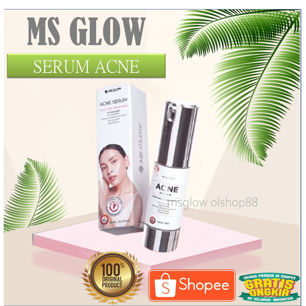 serum acne msglow