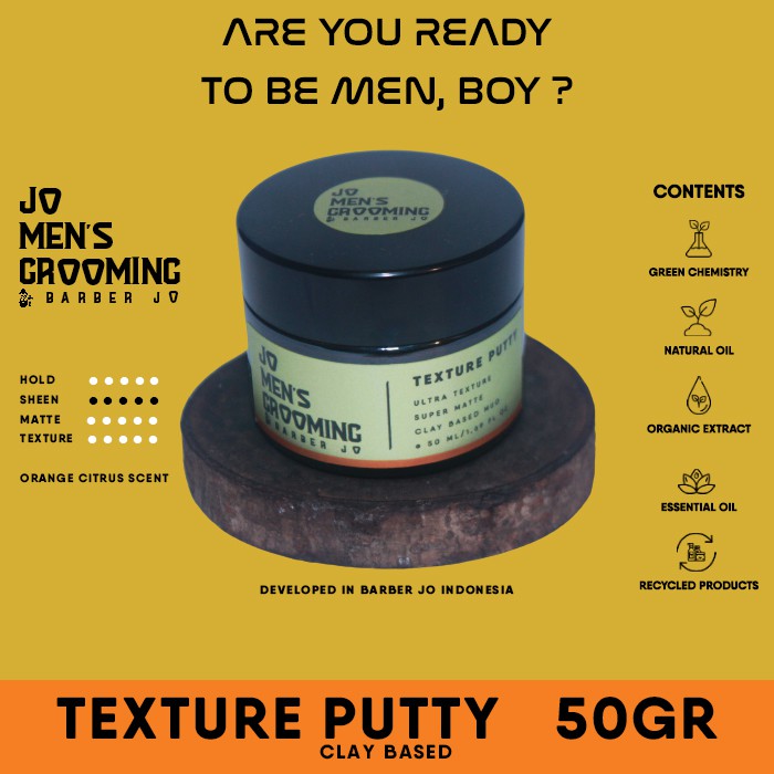 Jo pomade clay texture putty 50gr