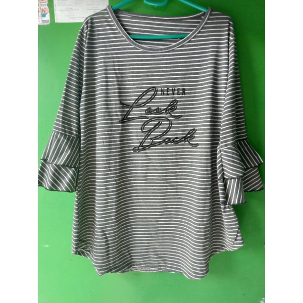 kaos rampel lengan