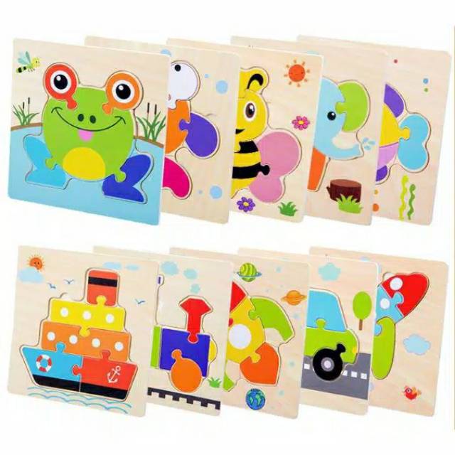 Kidzfun - Puzzle Kayu Imut