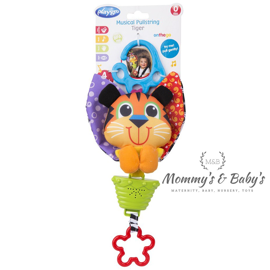Playgro Musical Pullstring Tiger