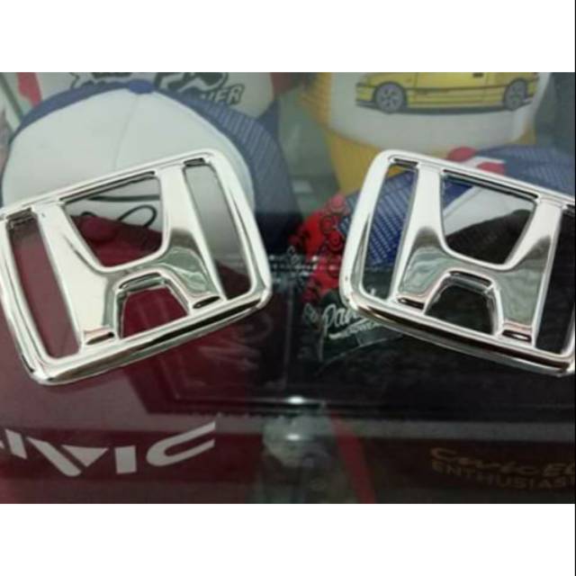Emblem Honda H chrom