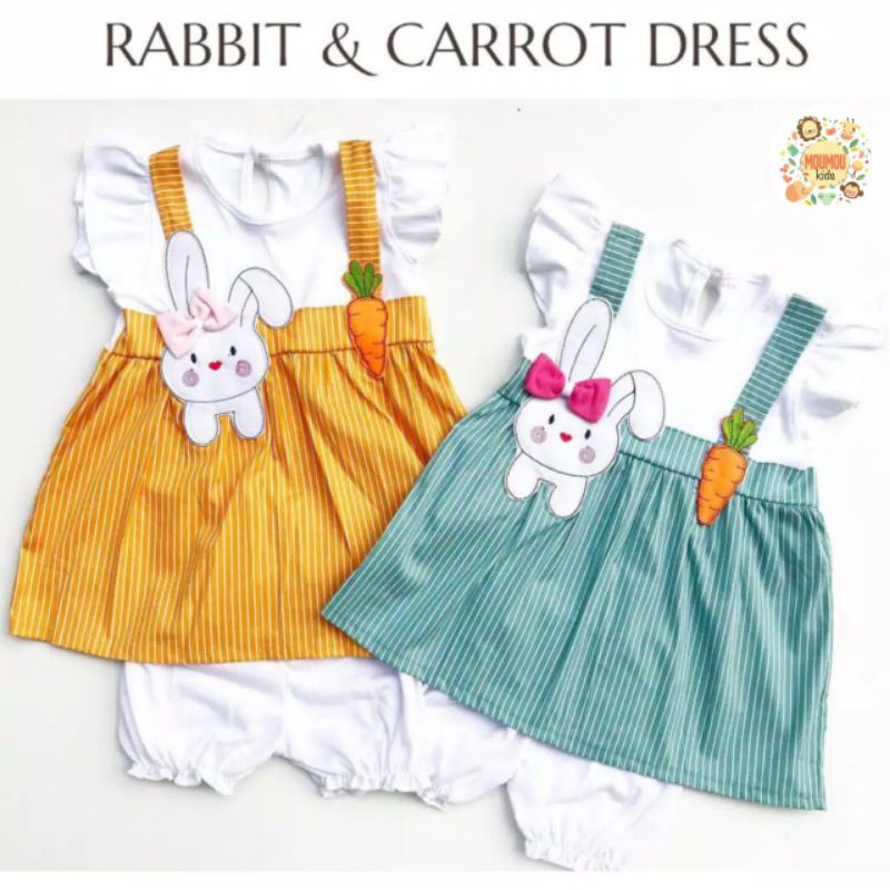 rabbit & carrot dress