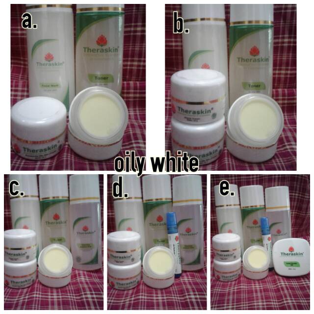 Theraskin paket berminyak white