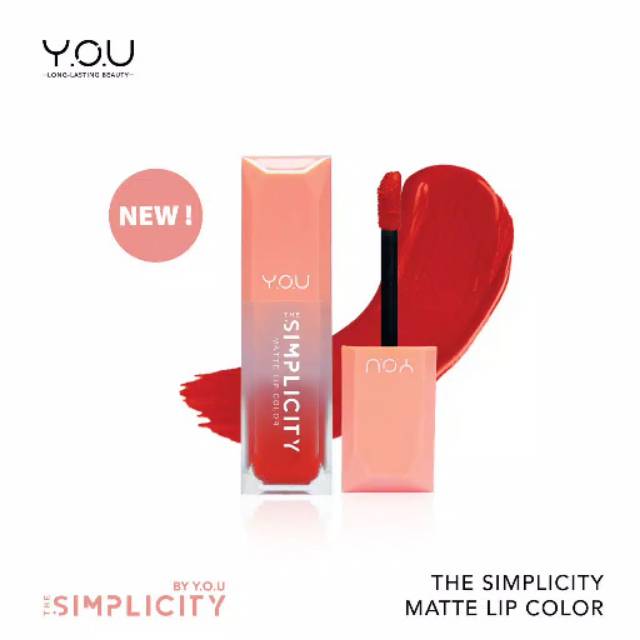 The simplicity matte lip color