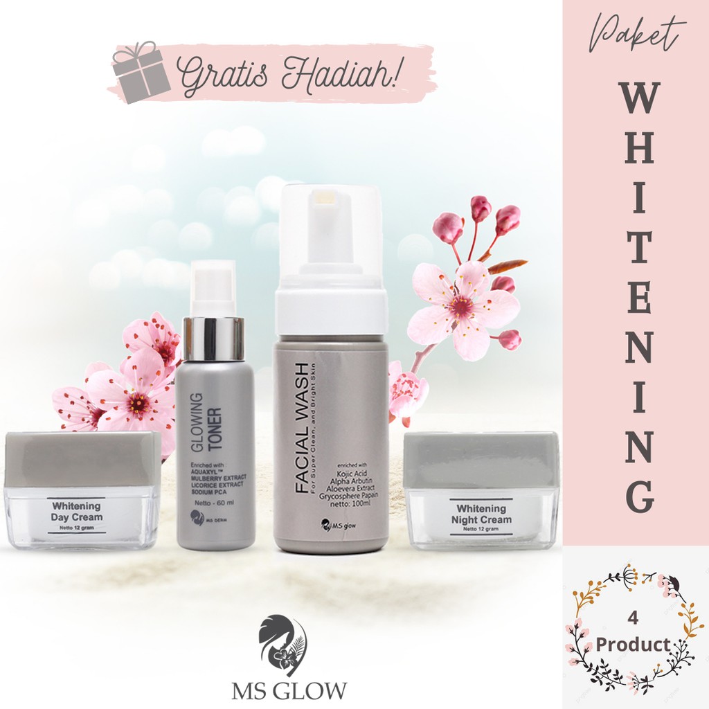 Paket Whitening MS Glow
