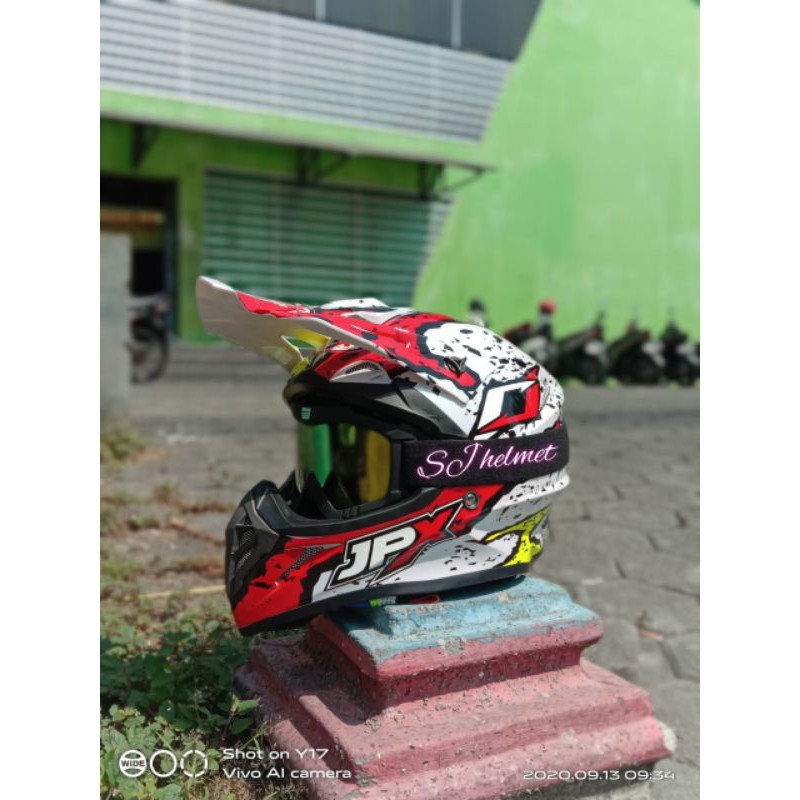 helm jpx cross FOX-1 X2 plus GOGLE