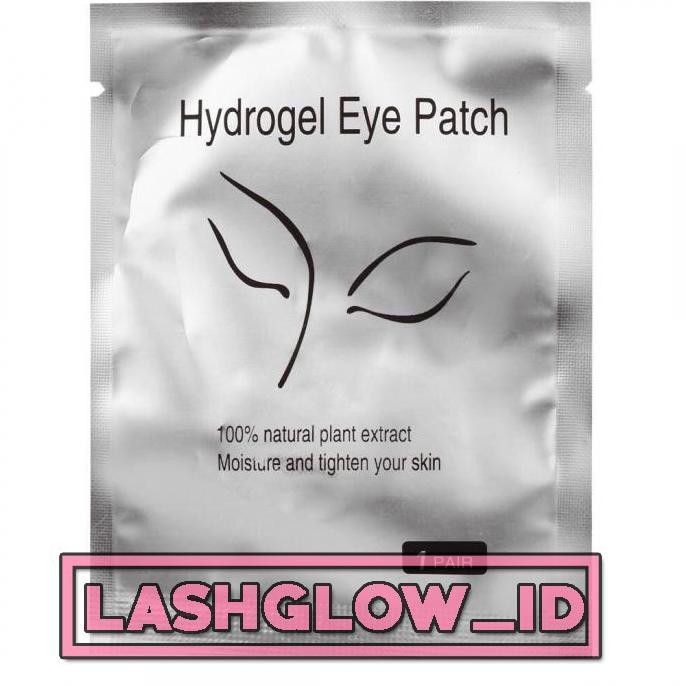 Readyy C.O.D 50 pasang Eyepatch Eyelash Extension Eyepad Hydrogel Eye Patch Pad Gel ▶ⅱ