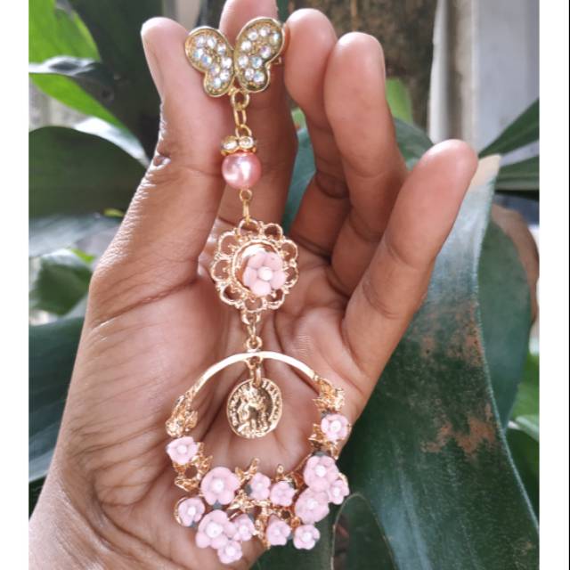 Bros dagu bunga pink