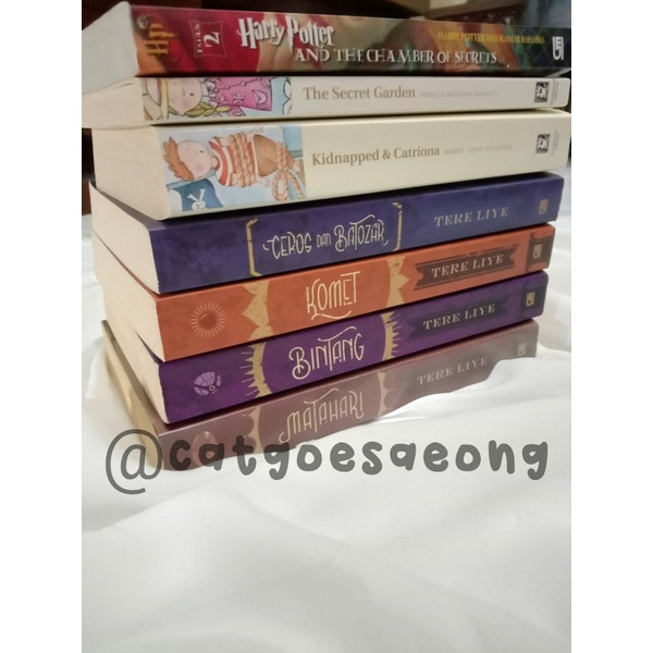 Buku Novel Preloved