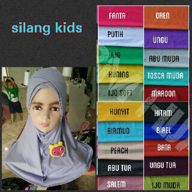 silang anak 1 warna