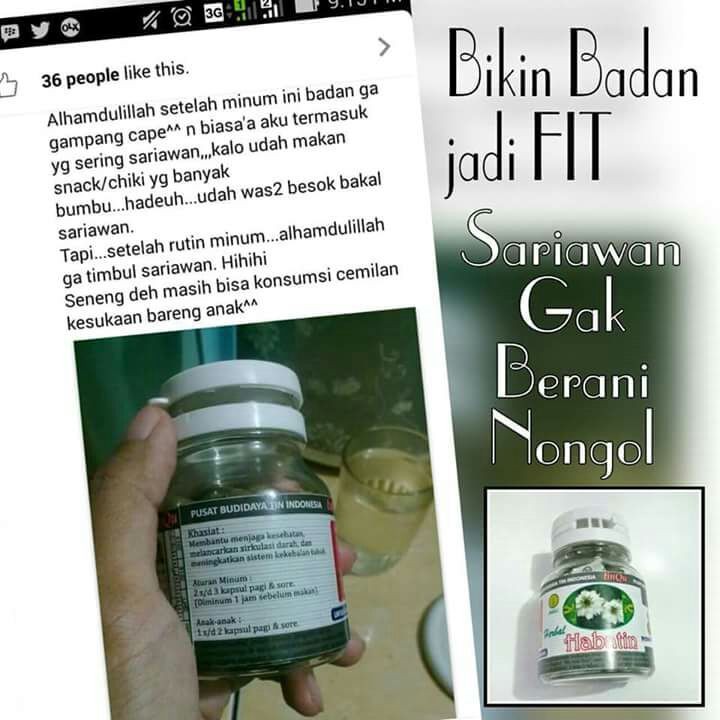 Habbatin # Obat Sariawan