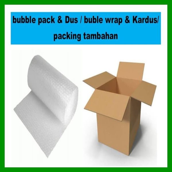 Extra Packing (Dus & Bubble Wrap)