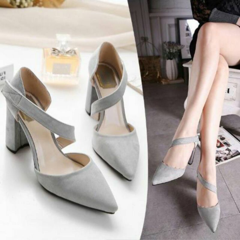 daf16 sepatu hak tahu