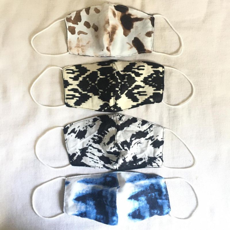 masker tiedye 2 lapis