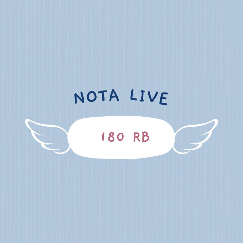 nota live 180 ribu
