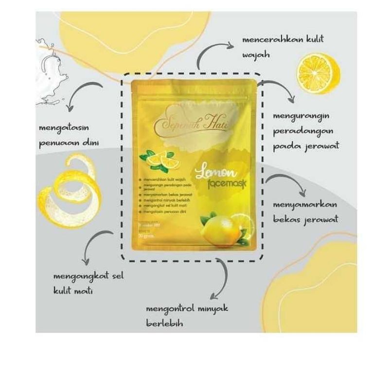 lemon face mask