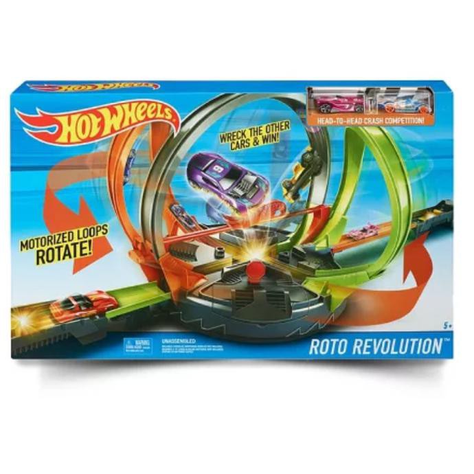 Hotwheels Track Set - Roto Revolution Motorized Loop - Termurah !