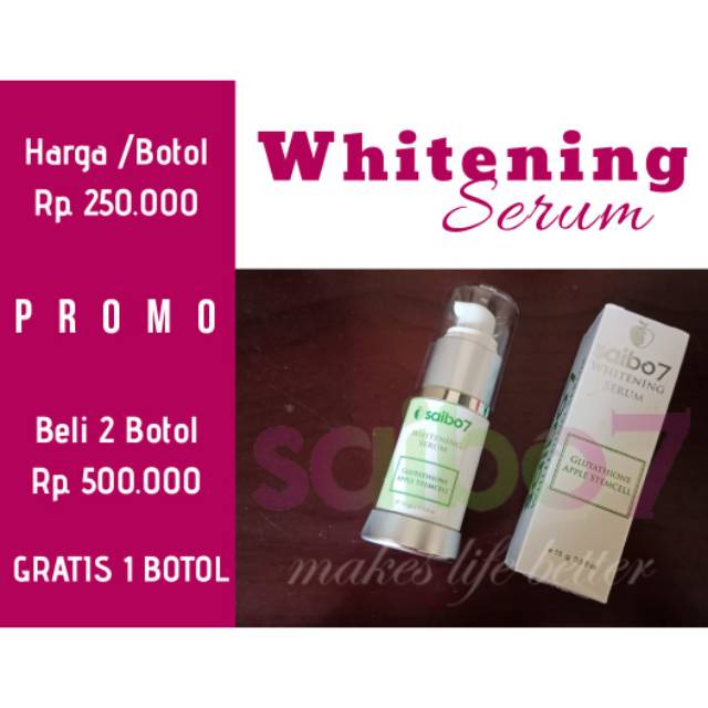 Saibo Whitening Serum