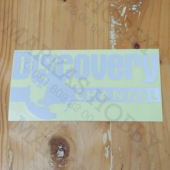Stiker / Sticker DISCOVERY CHANNEL