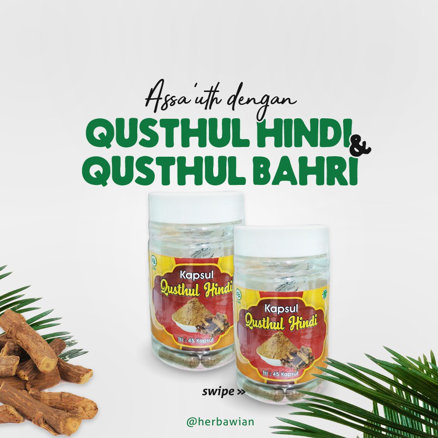 Qusthul Hindi Kapsul isi 45