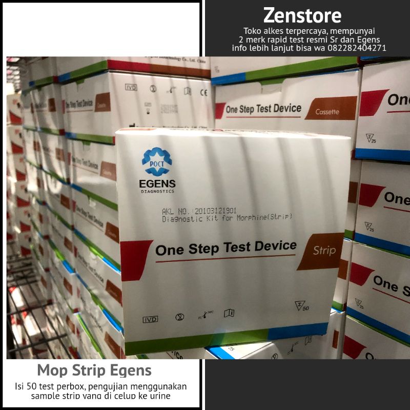 Mop Strip Egens 50 Test
