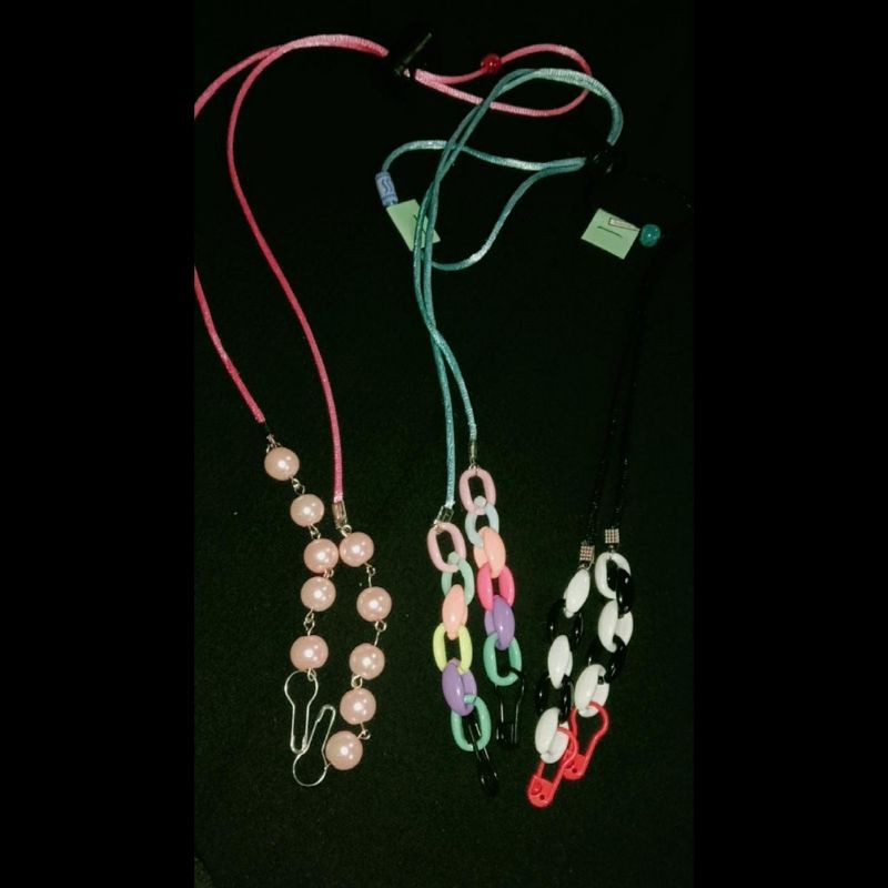 Strap masker setengah akrilik