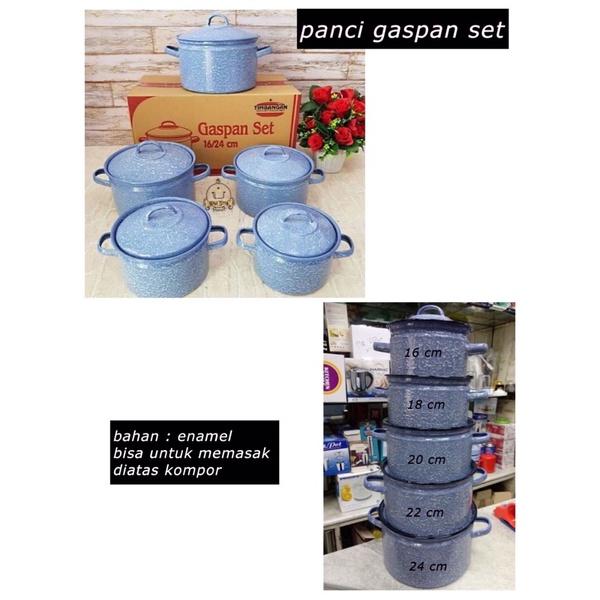 panci gaspan set