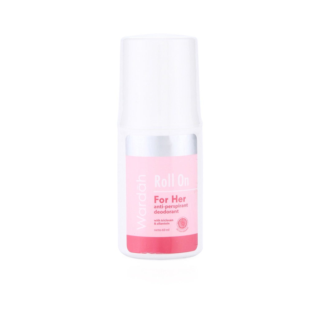 Wardah Roll On 60ml/Deodorant/Parfum