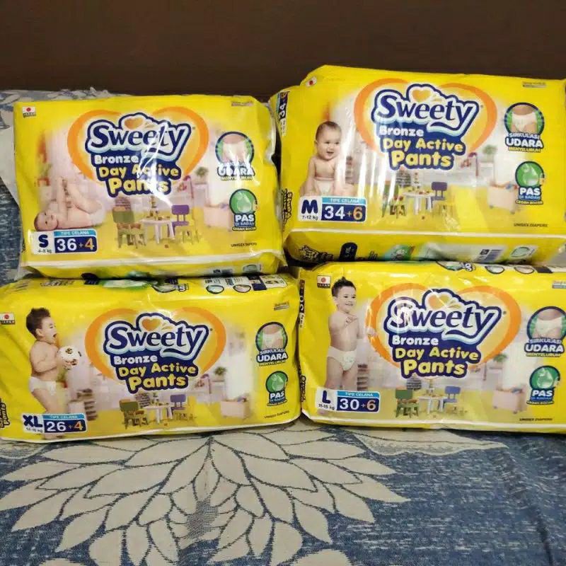pempers sweety bronze