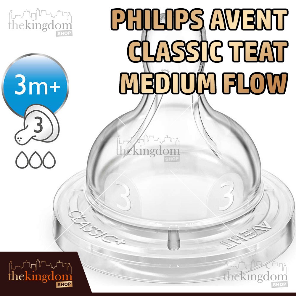 Philips Avent SCF633/27 Classic Teat Medium Flow