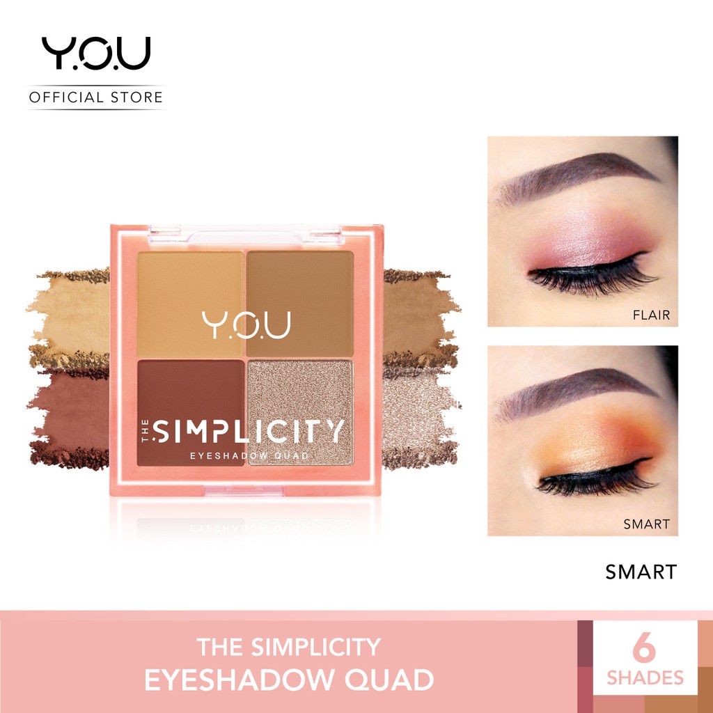 YOU Simplicity Eyeshadow Quad 05 Glam